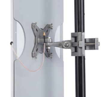 RFID Antenna Mounting Plate for mounting on Mast and Wall