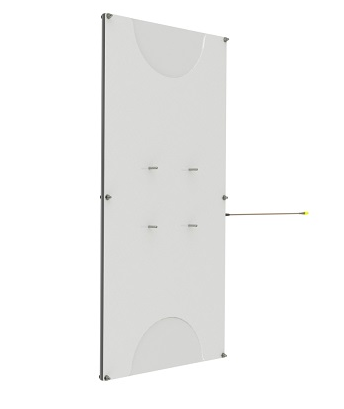 RFID Antenna Mounting Plate for mounting on Mast and Wall