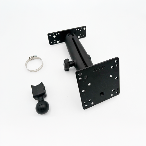 Fully Articulating Wall or Mast Mount for 2 or 4 Stud RFID Panel Antennas