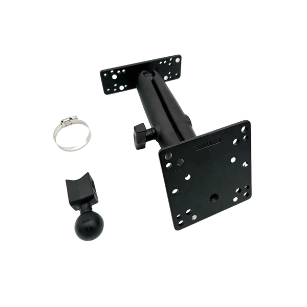 Fully Articulating Wall or Mast Mount for 2 or 4 Stud RFID Panel Antennas
