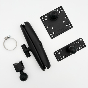 Fully Articulating Wall or Mast Mount for 2 or 4 Stud RFID Panel Antennas