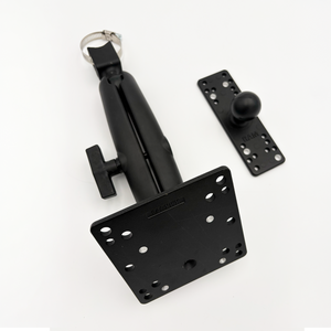 Fully Articulating Wall or Mast Mount for 2 or 4 Stud RFID Panel Antennas