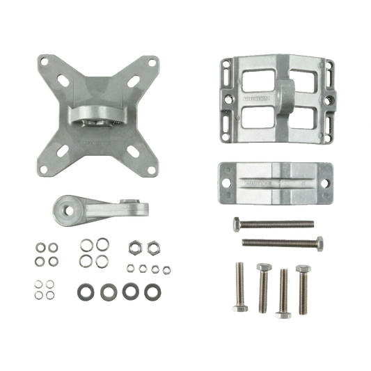 Heavy Duty Indoor Outdoor Mounting Bracket for Antenna, Computer Monitor or TV. 100mm VESA