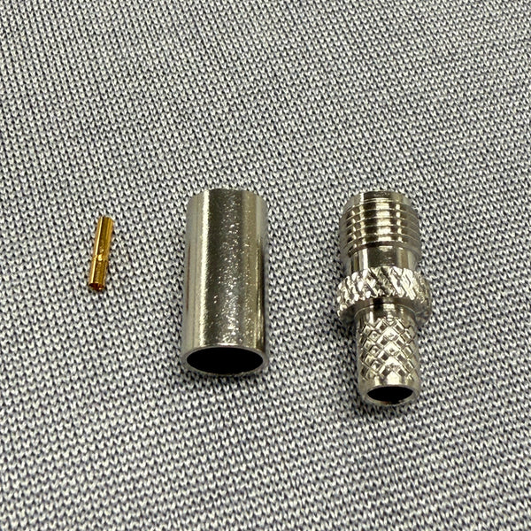 Crimp Connectors for LMR195 type, RG-58/U, RG-58A/U and any equivalent cable
