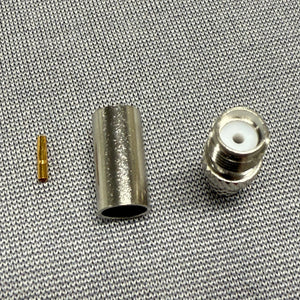 Crimp Connectors for LMR195 type, RG-58/U, RG-58A/U and any equivalent cable