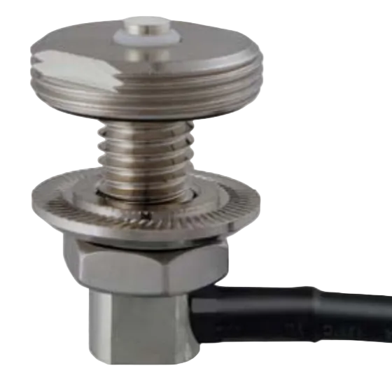Adjustable NMO Antenna Mount for Thick Surface Up To 1/2 Inch. 17 ft. Low Loss 195 Cable