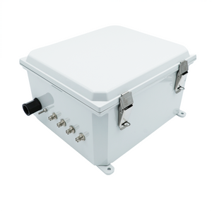 RFID Reader Enclosure 12x10x6 inch for Impinj R700, 4 RP-TNC Female Ports