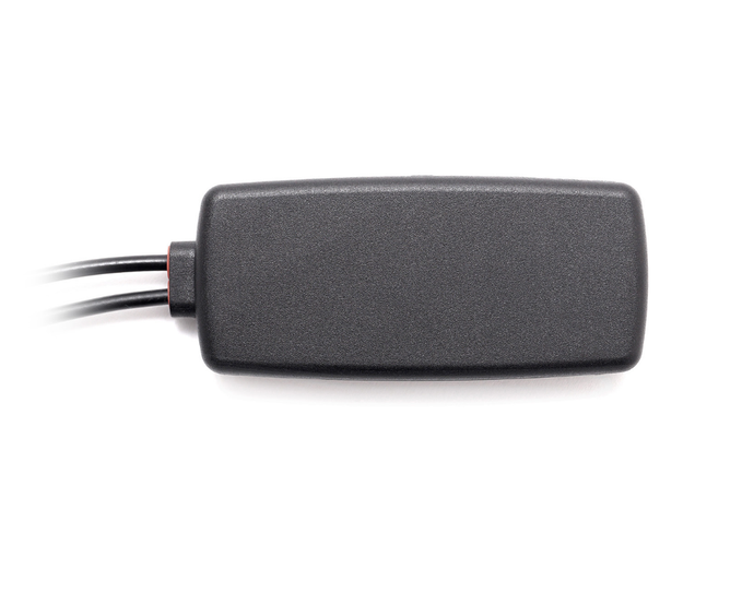 GPS & 5G/4G 2-in-1 Antenna for Dashboard/Windshield 10 ft Cables & SMA. Dual-Pass RF. Adhesive Mount | R2G5A-10SSM