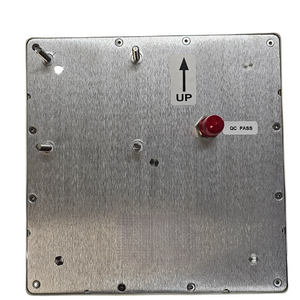 7x7 inch RFID Antenna 902-928 MHz FCC, IP-67, Circularly Polarized, RP TNC Female connector