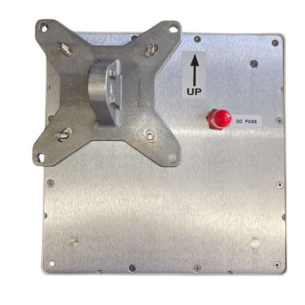 7x7 inch RFID Antenna 902-928 MHz FCC, IP-67, Circularly Polarized, RP TNC Female connector