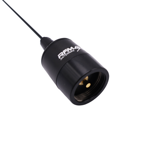 450-470 MHz UHF Whip Antenna with Black NMO Base no Ground plane req