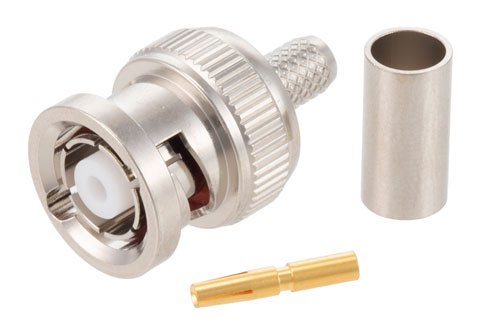 Crimp Connectors for LMR195 type, RG-58/U, RG-58A/U and any equivalent cable