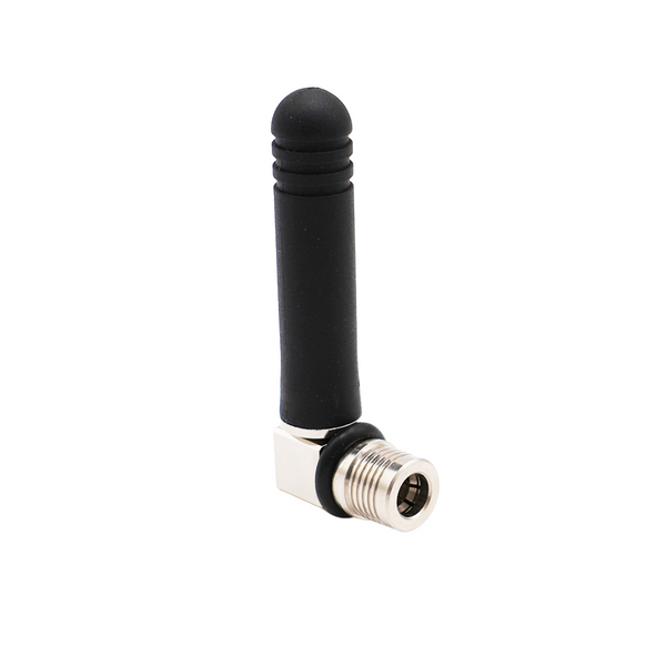 Fixed Right Angle WiFi Stubby Antenna for APX8500 Radio with QMA, 2.4-7.125 GHz