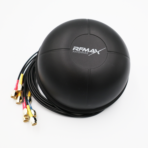7-in-1 Low Profile Dome Antenna for R1900, R980 | 4x 4G/5G, 2x WiFi-6 & 1x GNSS