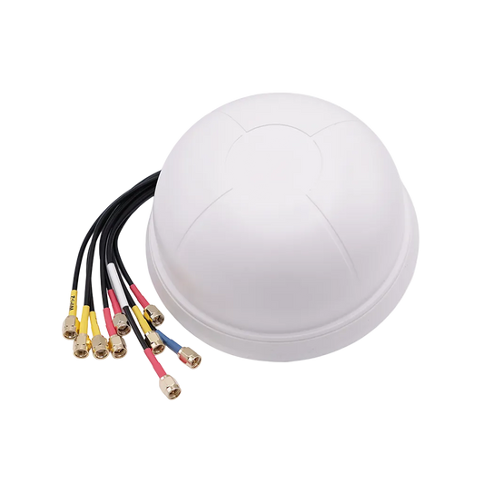 9-in-1 Low Profile "Dome" Antenna for R1900, R980, IBR1700, MG90 | 4x 4G/5G, 4x WiFi-6 & 1x GNSS