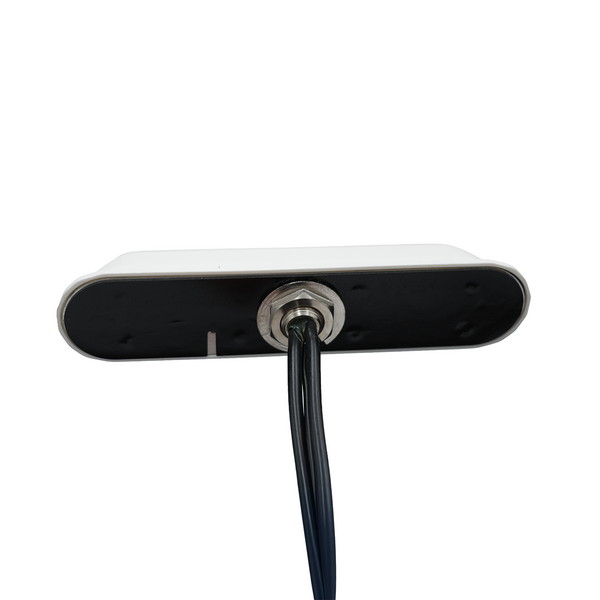 3-in-1 White Ultra Slim 2x2 MIMO LTE Antenna + GPS For Digital Sign, Kiosk, Enclosure or Vehicle