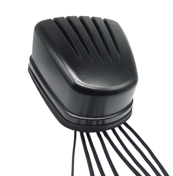 8-in-1 Multiband Antenna, 4x 5G/4G/LTE, 3x WiFi-6E, 1x GNSS, for R1900, 17 Ft