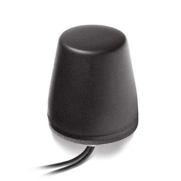 2-in-1 Mini Shot Glass Antenna, 1x 5GNR & 1x GNSS, 10 Feet LL-100 cable with SMA Male Connectors