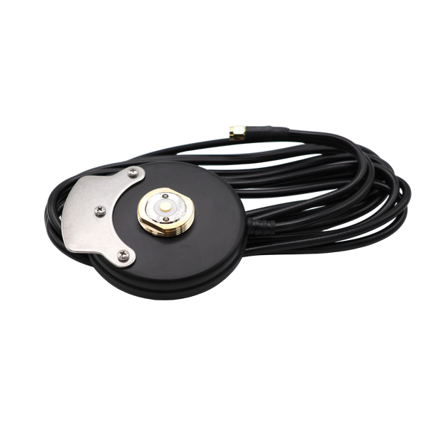 Heavy Duty NMO Mag-Mount with Pull Tab & Strain Relief, rubber no-scratch boot