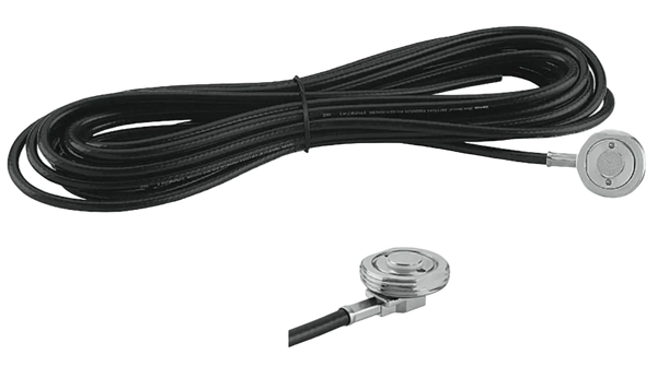 Thru hole NMO High frequency, ¾ hole, Chrome, high performance, up to 1/4 inch thick roofs