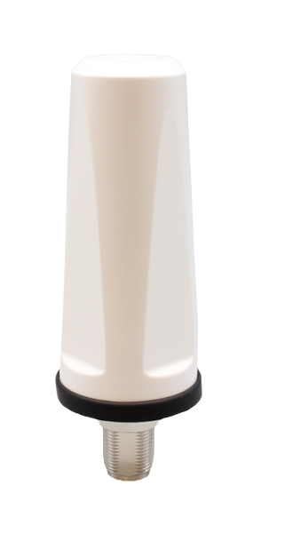 Shotglass Omni Antenna For Cellular 4G/LTE, Band 71 & 5G, IP67, 617-960/1695-7152 MHz, N-Female