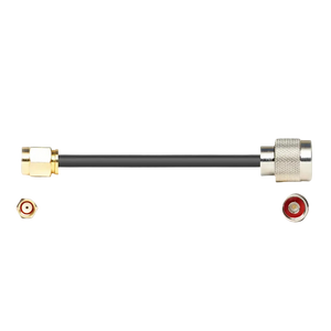 195 Type Cable - RPSMA-Male to Standard N-Male - 3 Foot
