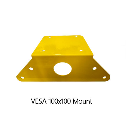 VESA 100x100 Mounting Plates for Portal Antenna unit RPOR-865/902-8L-RTF RFMAX