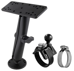 Fully Articulating Wall or Mast Mount for 2 or 4 Stud RFID Panel Antennas