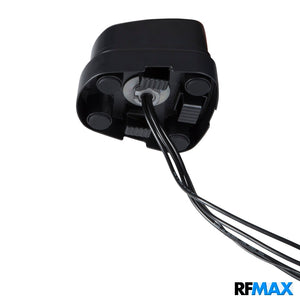 RFMAX Legacy Multi Element Antenna for Vehicles, MiMo 4G + WiFi + GNSS, White/Black, 17 Ft Cable