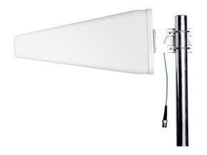 Log Periodic Yagi Antenna for 5G/LTE, 617-7125 MHz