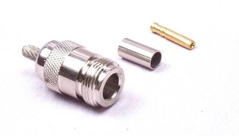 Crimp Connectors for LMR400, RG8 and any equivalent cable