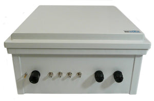 20x16x8 inch Prewired Weatherproof Enclosure for RFID Readers, White