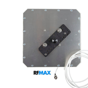Fully Articulating Wall or Mast Mount for 2 or 4 Stud RFID Panel Antennas
