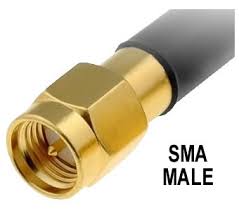 GPS & 5G/4G 2-in-1 Antenna for Dashboard/Windshield 10 ft Cables & SMA. Dual-Pass RF. Adhesive Mount