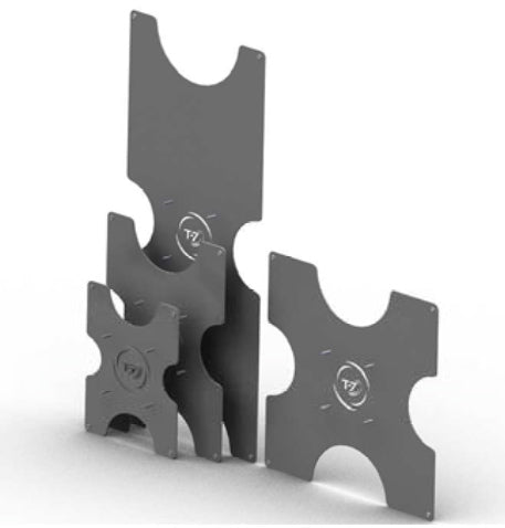 RFID Antenna Mounting Plate for mounting on Mast and Wall