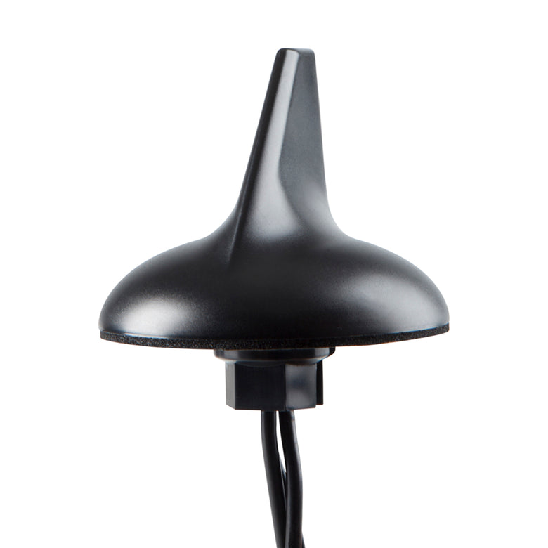 3-in-1 SharkFin Antenna - GPS+3G/4G/LTE+WiFi with FME & SMA Connectors