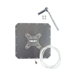 Heavy Duty Indoor Outdoor Mounting Bracket for Antenna, Computer Monitor or TV. 100mm VESA