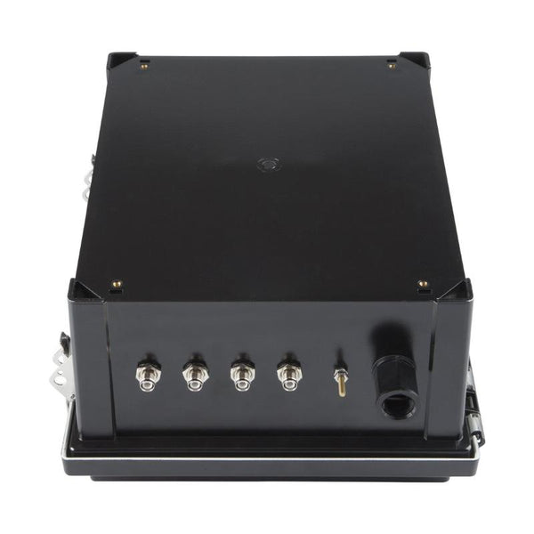 Black 12x10x6 inch NEMA 4 RFID Reader Enclosure for Impinj Zebra Alien ThingMagic