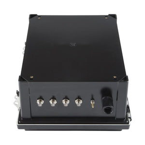 Black 12x10x6 inch NEMA 4 RFID Reader Enclosure for Impinj Zebra Alien ThingMagic