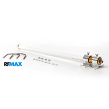 25 Inch Outdoor 900mhz Fiberglass Base Station Omni Antenna With Fixed N-Female Connector and Bracket Mounts Included