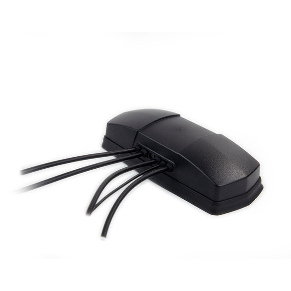 5-in-1 Multi-Band Antenna for In-Vehicle Cellular Routers: Cradlepoint IBR900, IBR1100, etc. with Magnetic Mount and 17 ft. Cables