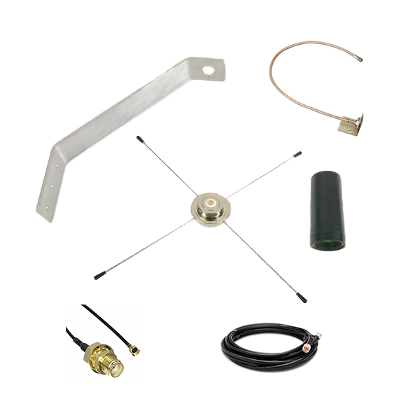 Honeywell AlarmNet weatherproof External 4G/LTE Cellular Antenna Kit for Security and Fire Alarm Systems with 5ft Cable