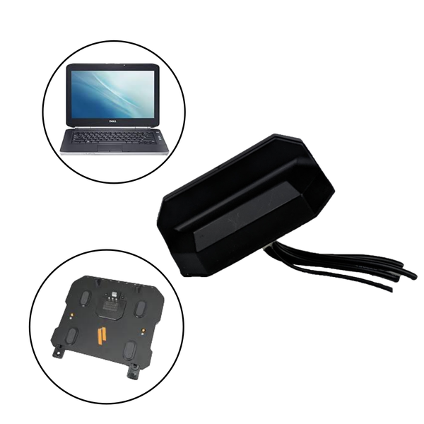 Triple Pass Antenna for Dell Latitude MDT and Gamber Johnson or Havis Docking Stations