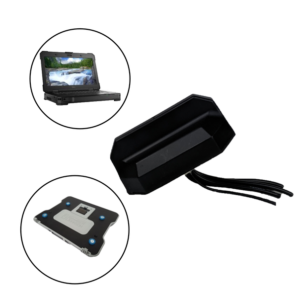 Triple Pass Antenna for Dell Latitude MDT and Gamber Johnson or Havis Docking Stations