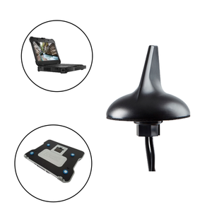 Sharkfin Antenna for Dell Latitude Mobile Docking Computers/Tablets and Gamber Johnson/Havis Docking Stations
