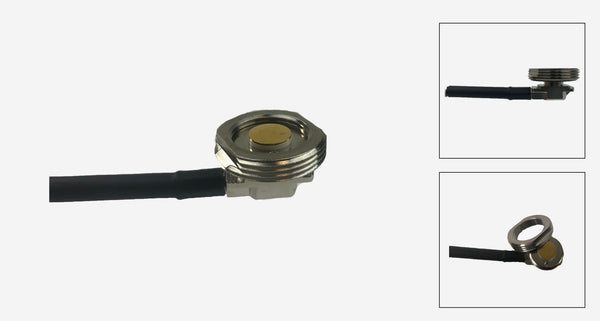 3/4 Thru-Hole NMO Mount- upto 0.1 inch thick roof