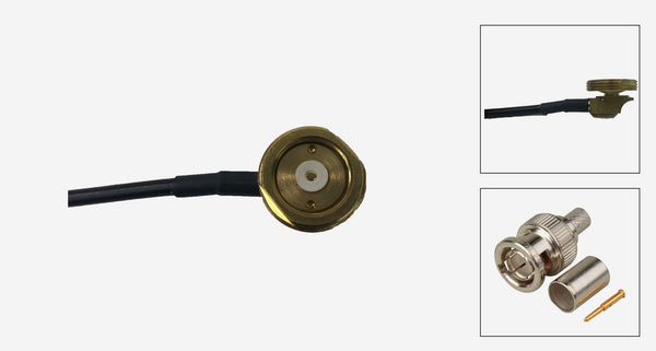 3/4 Thru-Hole NMO Mount- upto 0.1 inch thick roof