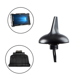 Sharkfin Antenna for Handheld Mobile Docking Tablets and Handheld Docking Stations