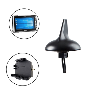 Sharkfin Antenna for Handheld Mobile Docking Tablets and Handheld Docking Stations