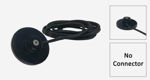 Black Magnetic NMO Mount with 12 Ft. RG-58A/U Cable and No Connector